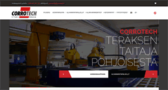 Desktop Screenshot of corrotech.fi